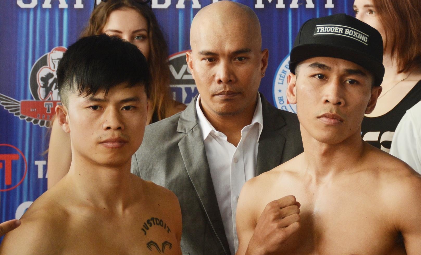 Vo si hang dau Trung Quoc bi doi thu Viet Nam knock-out sau 15 giay hinh anh