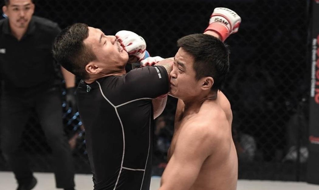 Vo si Han Quoc thuc hien cu knock-out sau 5 giay hinh anh