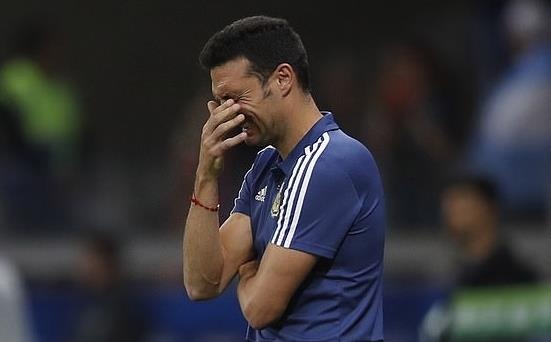 Noi bo tuyen Argentina bat on sau tran hoa Paraguay hinh anh