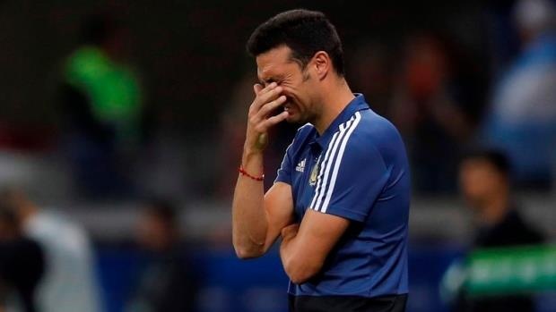 Doi hinh Argentina tiep tuc xao tron truoc Venezuela hinh anh