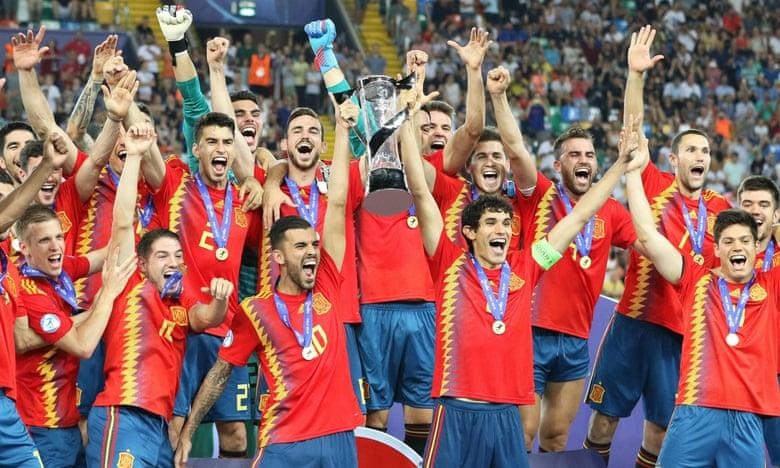U21 Tay Ban Nha dang quang giai U21 chau Au 2019 hinh anh