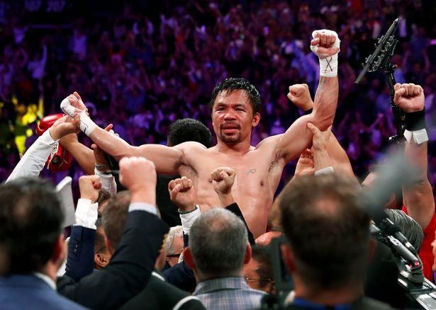 'Lao tuong' Pacquiao gianh dai WBA hang ban trung o tuoi 40 hinh anh