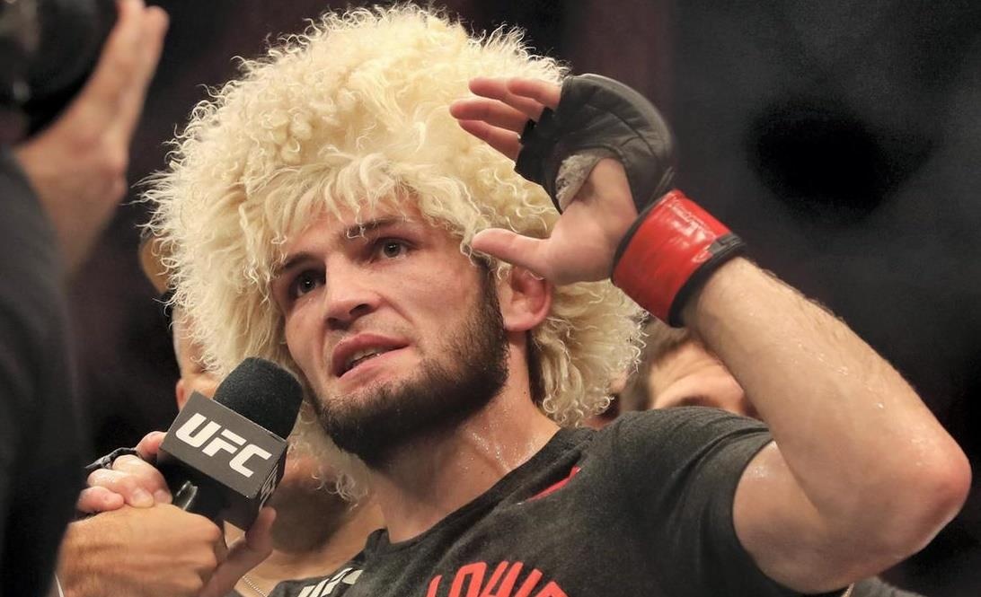 Khabib giau to sau khi vo dich hang nhe UFC hinh anh