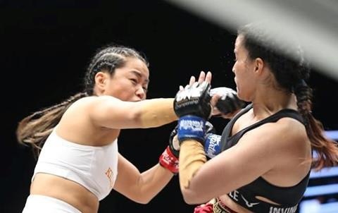 Nu vo si goc Viet dai chien nha vo dich Thai Lan hinh anh