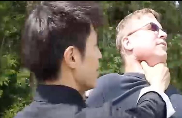 Vo su kungfu bien thanh tro he voi don diem huyet hinh anh