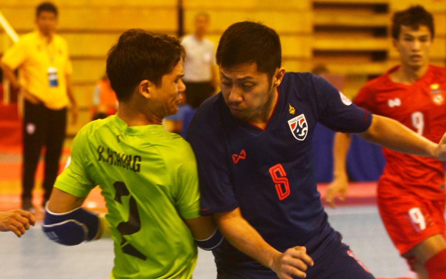 Tuyen Thai Lan khang dinh dang cap o giai futsal Dong Nam A hinh anh
