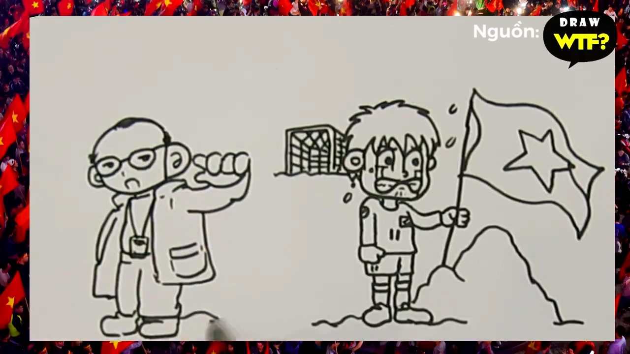 Ve lai khoanh khac dang nho nhat cua U23 Viet Nam trong tran chung ket hinh anh