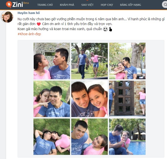 Cong dong mang dua nhau khoe anh dep hinh anh