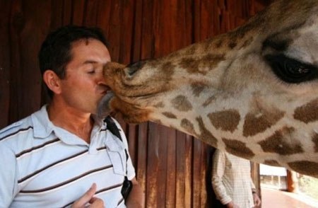 Anh vui: Nhung nu hon ruc ro hinh anh