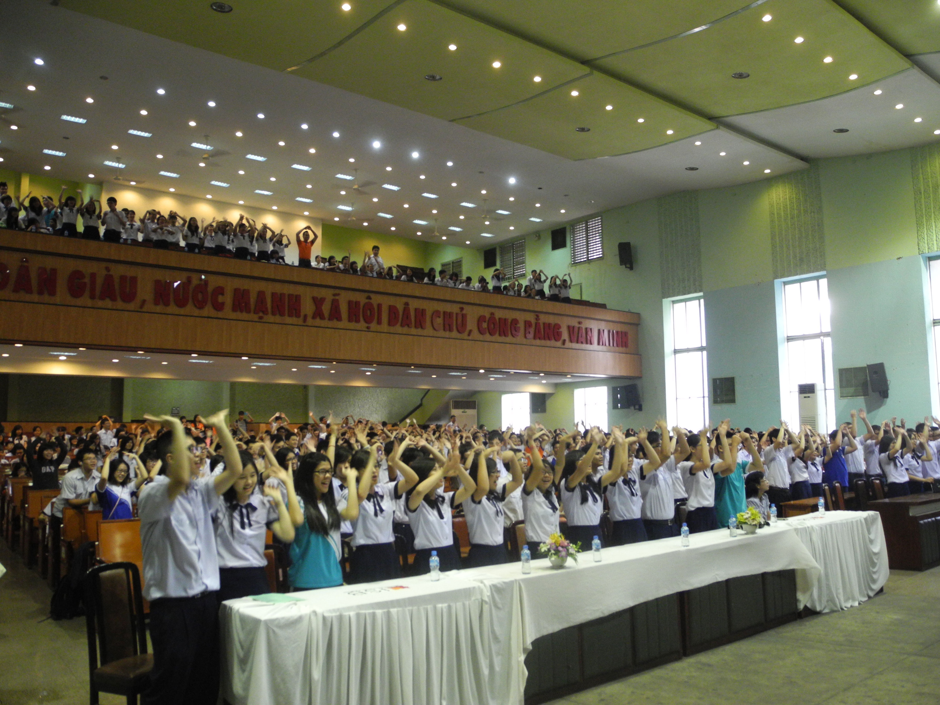 Hon 50.000 hoc sinh tham gia cuoc thi 'Thuc hien uoc mo' hinh anh