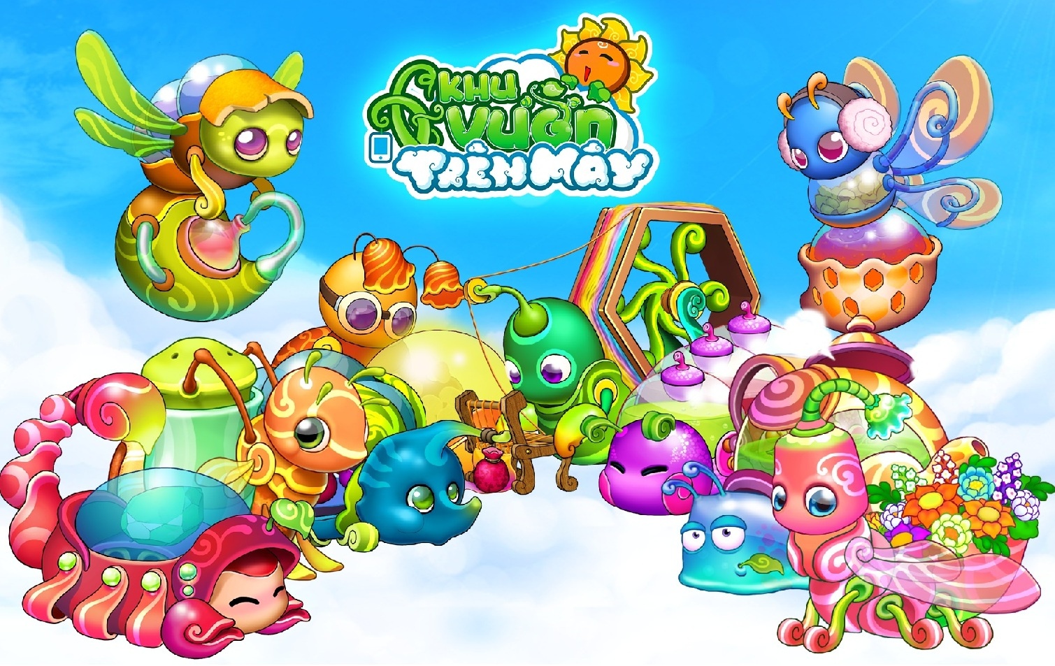 Game Khu Vuon Tren May Mobile ra mat ngay 28/2 hinh anh