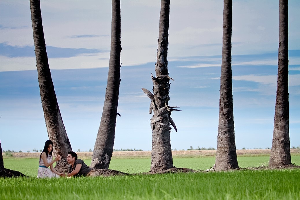 Khung cảnh thanh bình trong phim.