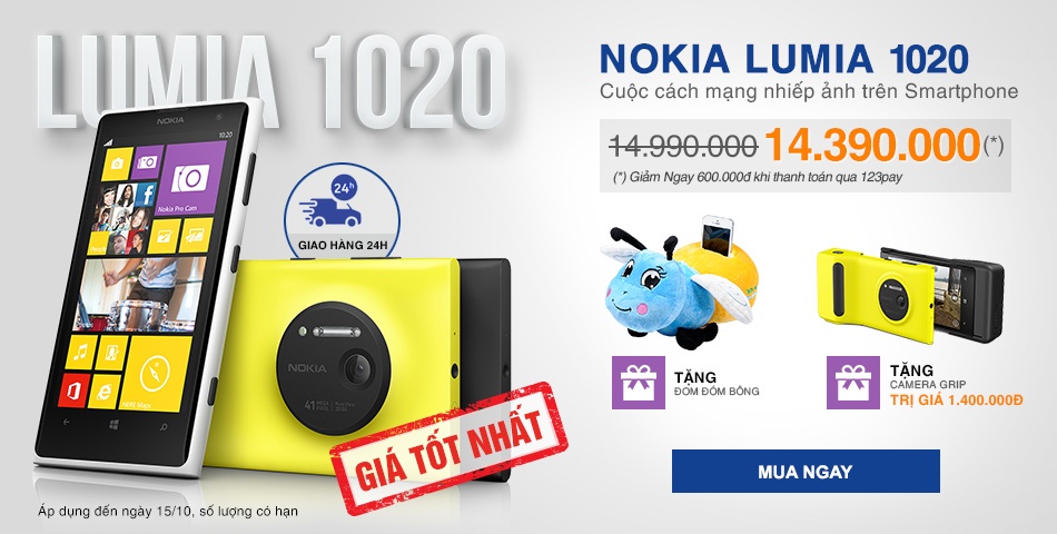 Lumia 1020 - cach mang nhiep anh tren smartphone hinh anh