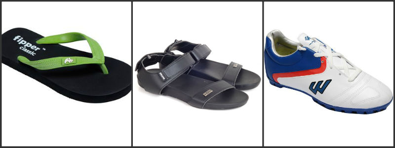 Bạn có thể chọn mua dép xỏ ngón của các thương hiệu như Fipper, Abercrombie để đảm bảo về chất lượng, hoặc những đôi giày sandal phù hợp cả khi đi học, đi làm. Một đôi giày thể thao giá rẻ cũng thích hợp cho buổi chạy bộ.