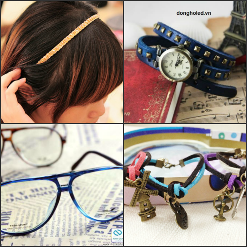 Không quá khó để chúng ta tìm được một chiếc cài tóc, đồng hồ thời trang, vòng tay hay một cặp mắt kính tinh nghịch theo phong cách Nobita với giá dưới 200K.