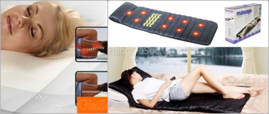 Thảm massage toàn thân hay gối giúp ngủ ngon; giá từ 190.000 đồng; là những món quà mẹ cung Nhân Mã yêu thích.