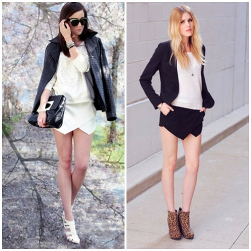 Quần giả váy vừa điệu đà, vừa kín đáo, lịch sự, phù hợp với phong cách công sở.