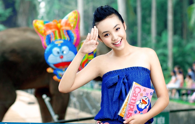 Bao Tran - hinh mau hot girl dang nguong mo hinh anh