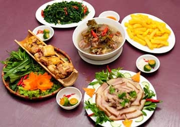 Huong vi Tay Bac tai quan Thang Beo hinh anh