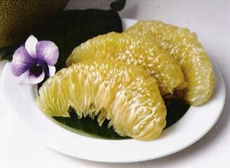 Giam can bang trai buoi hinh anh