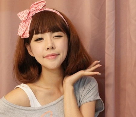 Toc xinh chao nam hoc moi hinh anh