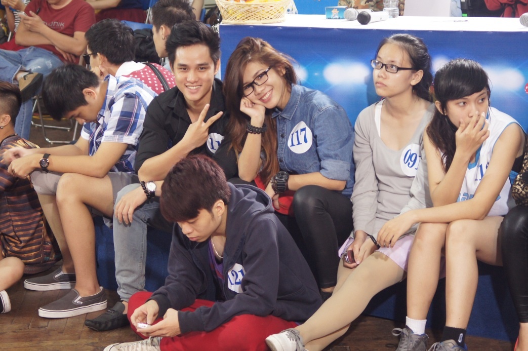 Thi sinh top 100 soc tai vong casting 'Dai su tai nang' hinh anh