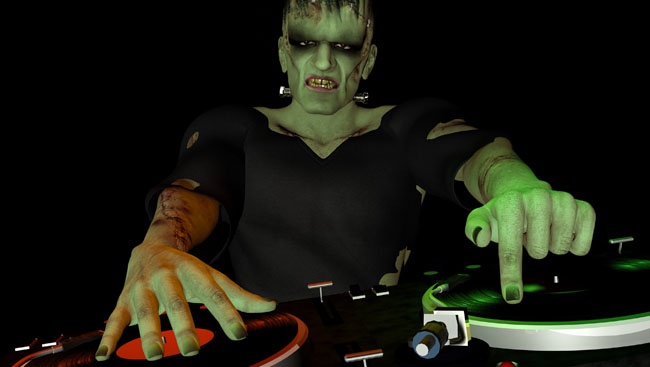 Chao don le hoi Halloween cung DJ hinh anh