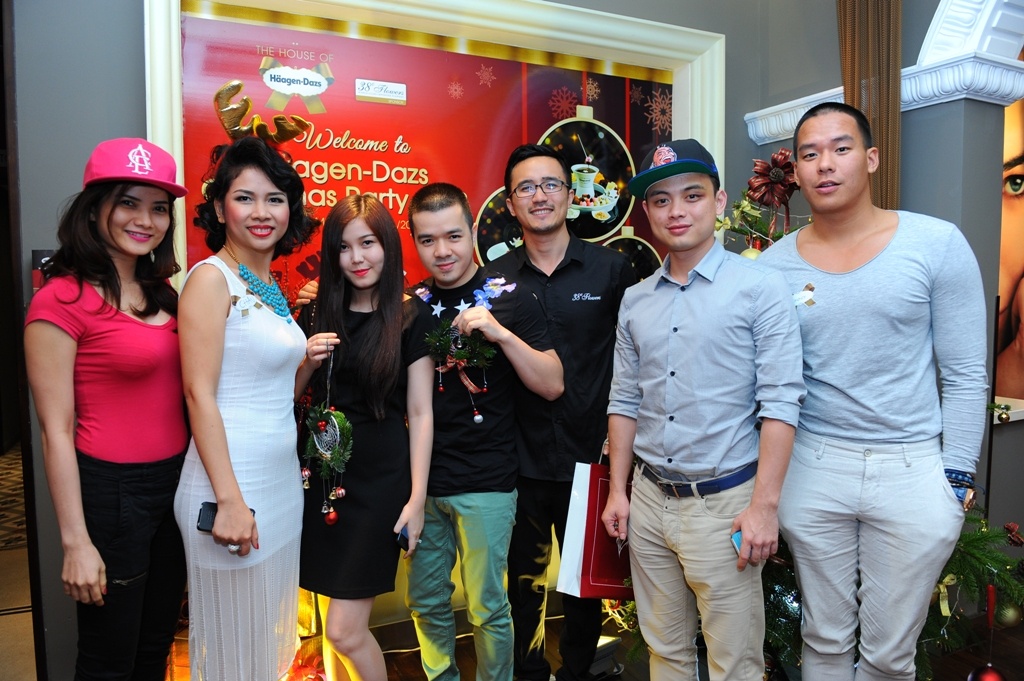Buoi tiec kem Haagen-Dazs don chao Noel 2013 hinh anh