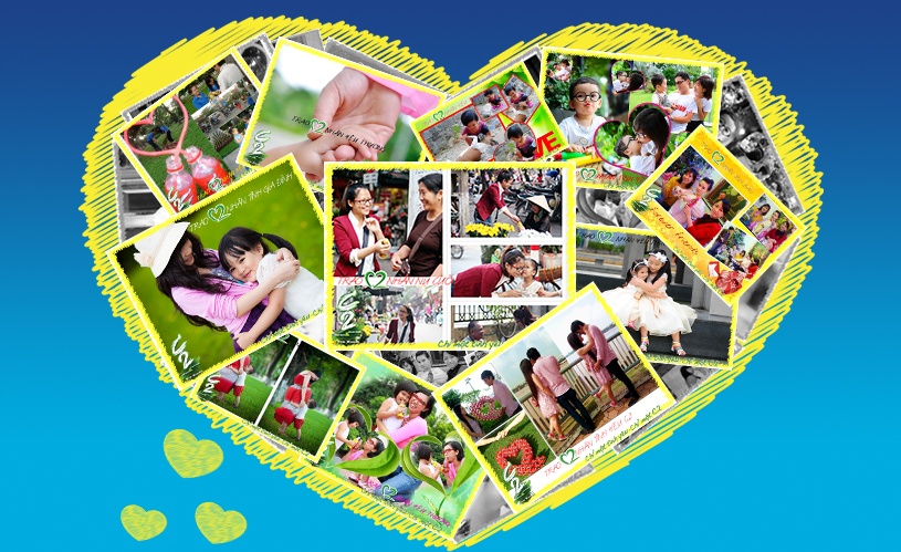 Hang ngan ban tre viet len cau chuyen yeu thuong hinh anh