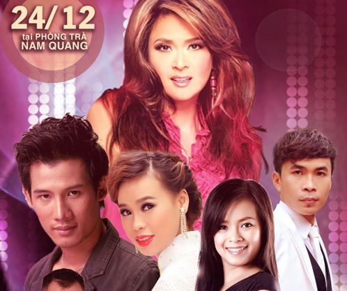 Don Noel cung Luu Bich tai Phong Tra Nam Quang dem 24/12 hinh anh