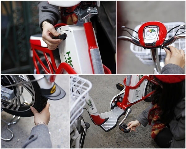 Bien xe dien cu dep nhu moi khong ton tien hinh anh