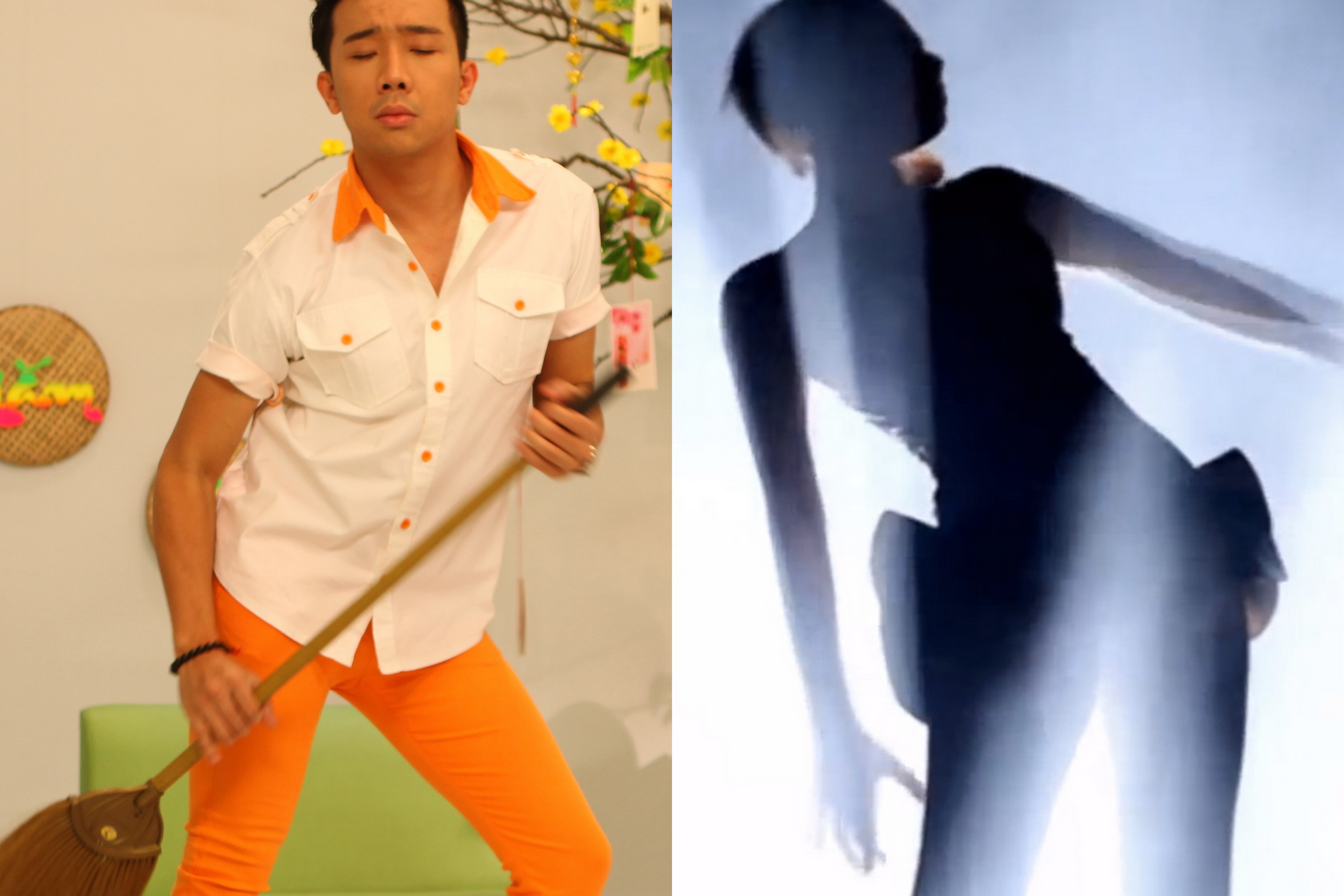 Tran Thanh 'do dang' cung Thu Minh hinh anh