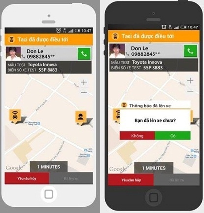 Easy Taxi - ung dung giup bat taxi de dang hinh anh