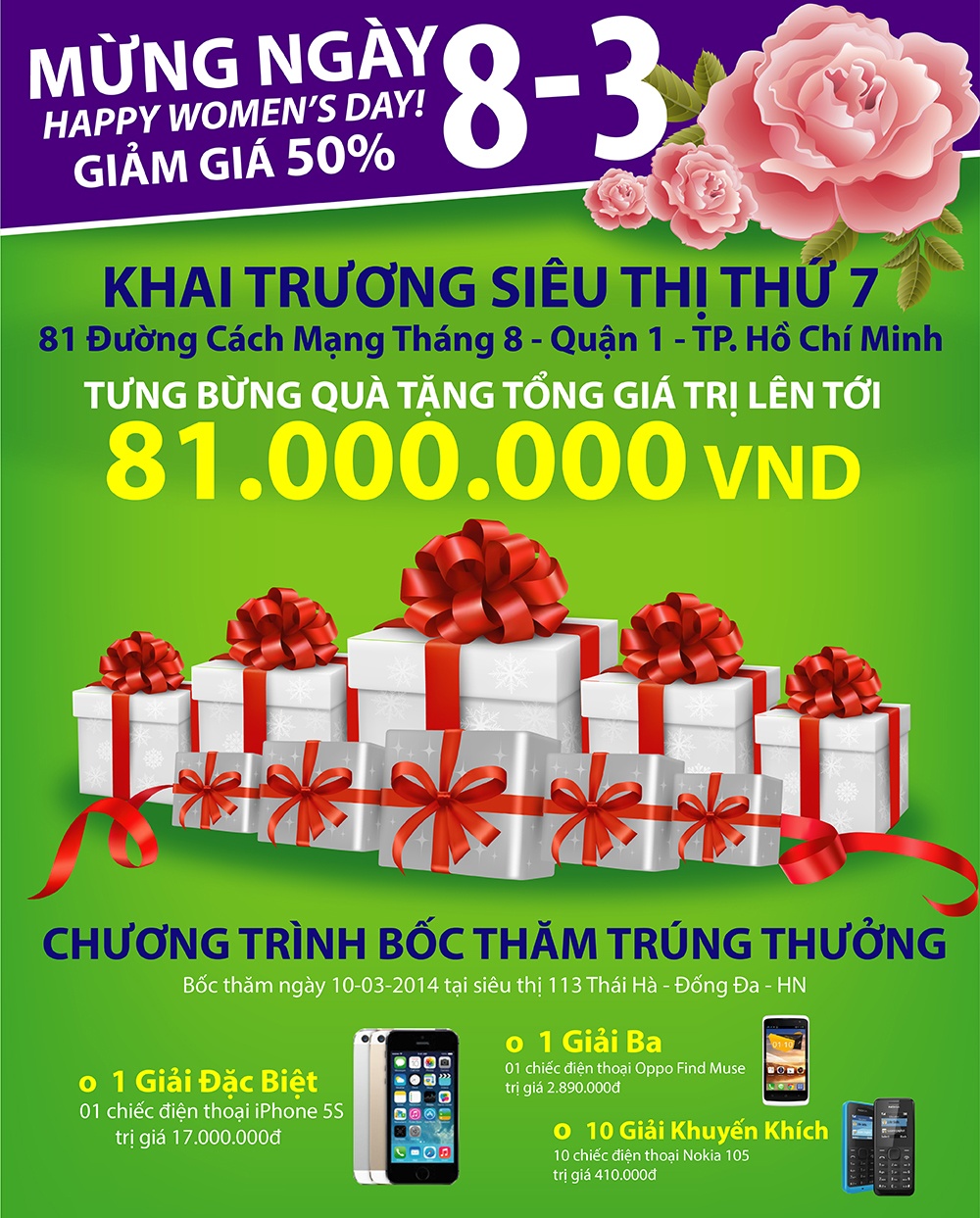 Mua Apple, smartphone nhan iPhone 5S trong dip 8/3 hinh anh