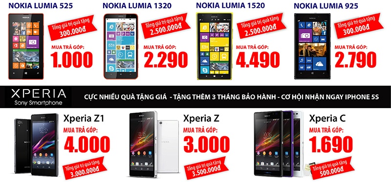 Mua Apple, smartphone tra gop lai suat 0 dong hut khach hinh anh