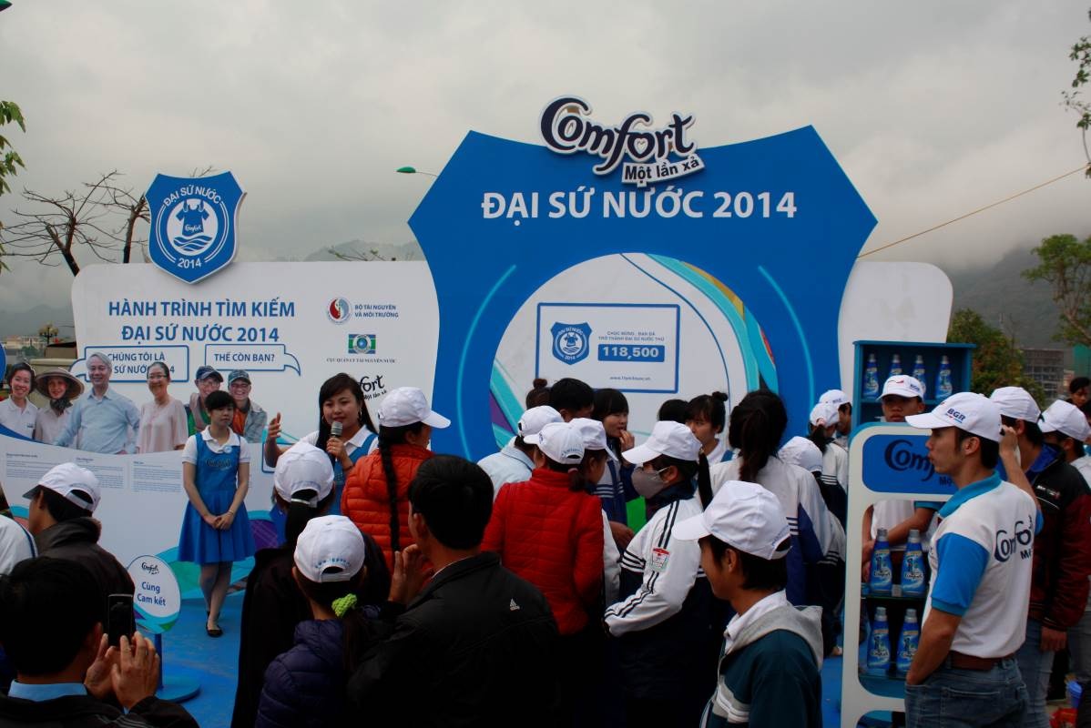Comfort khoi dong 'Hanh trinh tim kiem dai su nuoc 2014' hinh anh