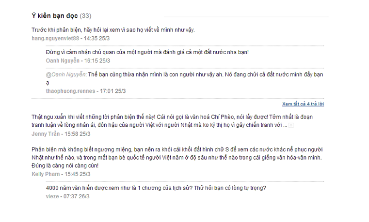 Hai xu hướng tranh luận trước bức tâm thư.