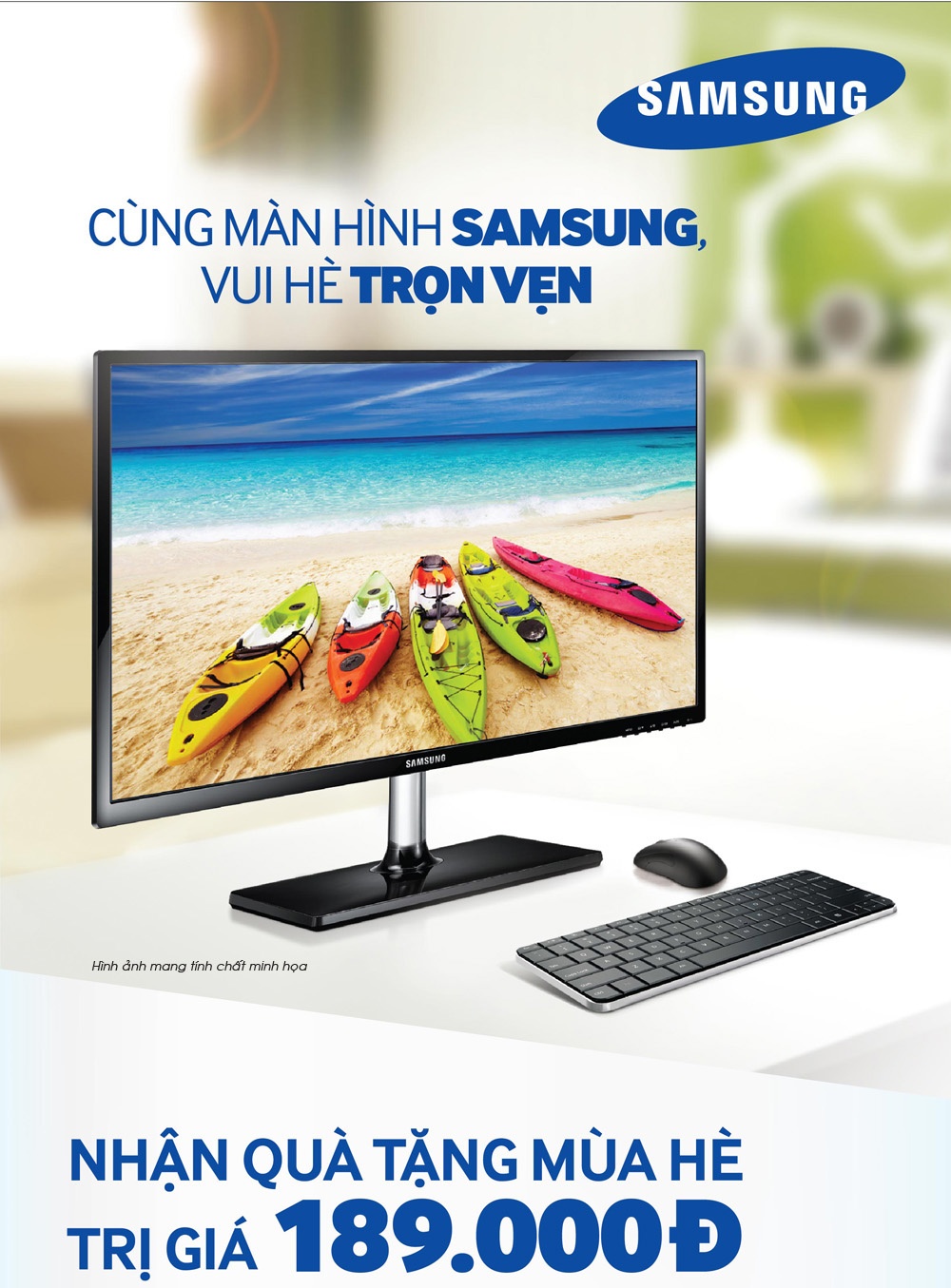 Chương trình Cùng màn hình Samsung vui hè trọn vẹn.