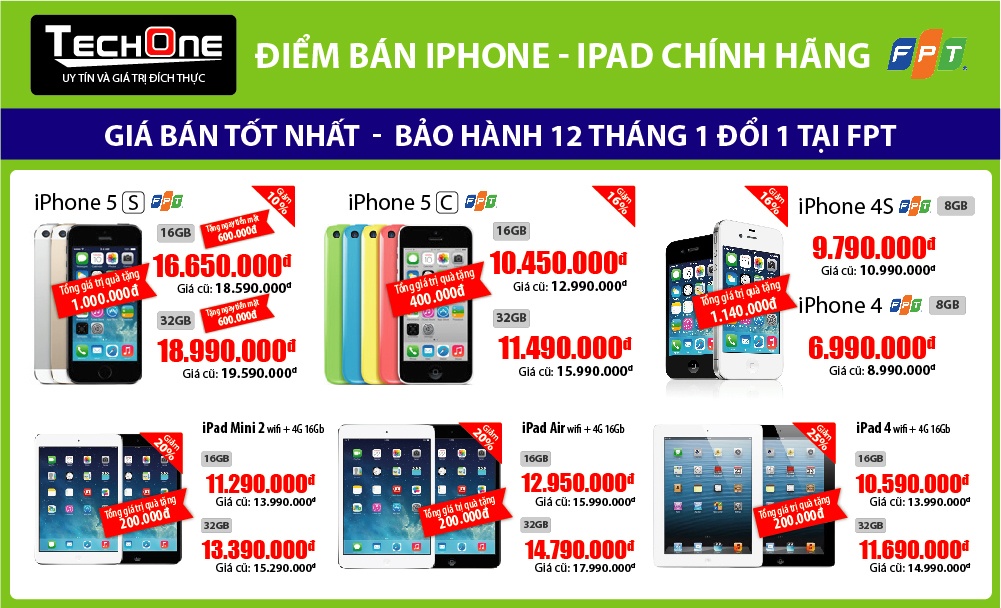 iPhone, iPad, smartphone giam gia tang them qua hinh anh