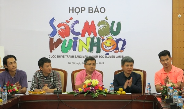 Cuoc thi ve tranh bang mau nhuom lan 3 hinh anh