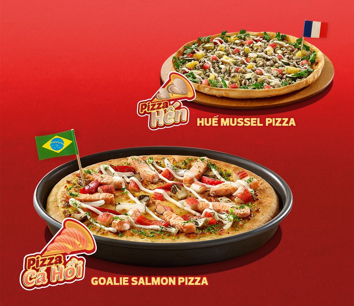 Chiếc pizza mang phong cách Tây nhưng đậm hồn Việt sẽ chinh phục thực khách ngay từ miếng bánh đầu tiên.