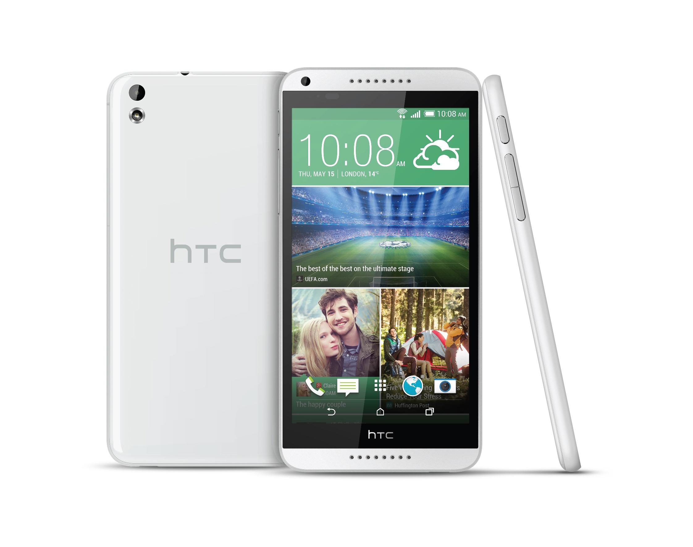 Từ thiết kế đến dáng vẻ bên ngoài, HTC Desire 816 thật đơn giản, tinh tế và thời trang.