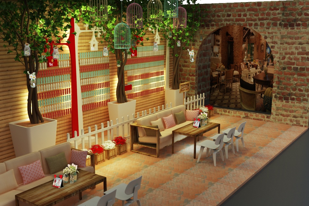 Góc Tình mang đến không gian mới lạ cho bạn trẻ hẹn hò.