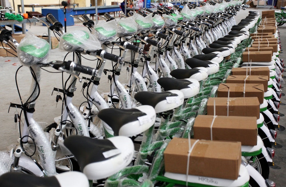 Xưởng sản xuất - lắp ráp xe đạp điện của hãng có quy trình và trang thiết bị hiện đại cho phép sản xuất - lắp ráp, ngay trong nước, hàng hàng trăm xe/ngày.