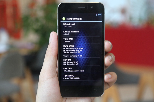 iRevo được trang bị cấu hình mạnh mẽ đem lại hiệu năng tốt.
