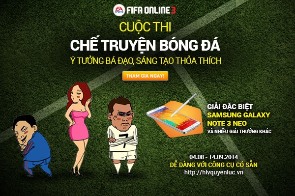 Che truyen that hay, nhan ngay qua hot tu FIFA Online 3 hinh anh