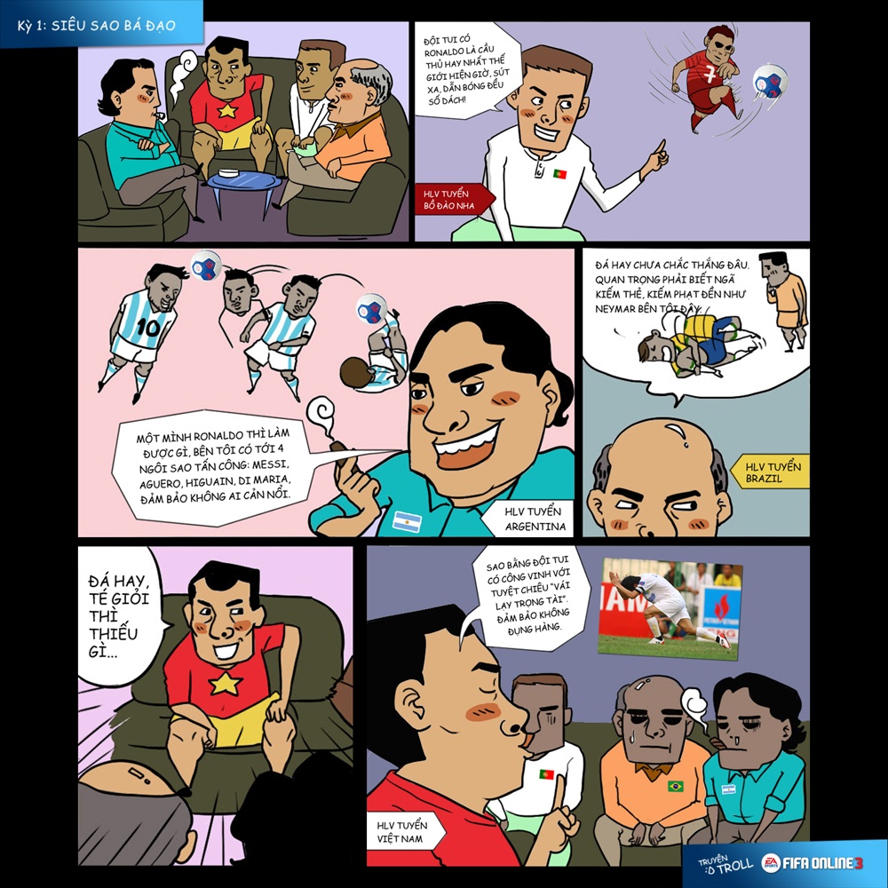 Siêu sao bá đạo: Công Vinh của Việt Nam là bá đạo nhất quả đất?