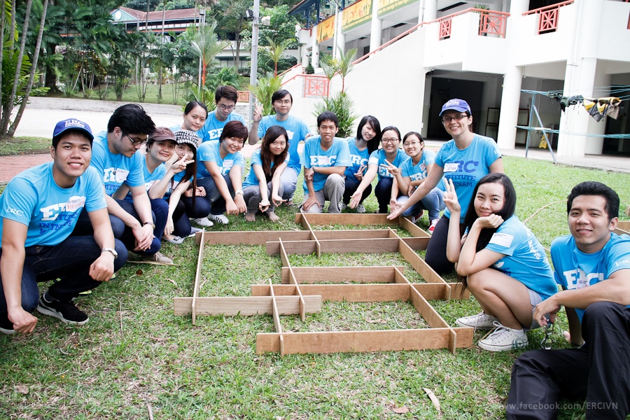 Mot ngay lam sinh vien quoc te ERC hinh anh