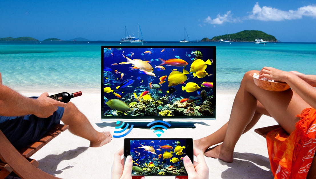 Cong nghe ket noi TV khong day cua smartphone hinh anh