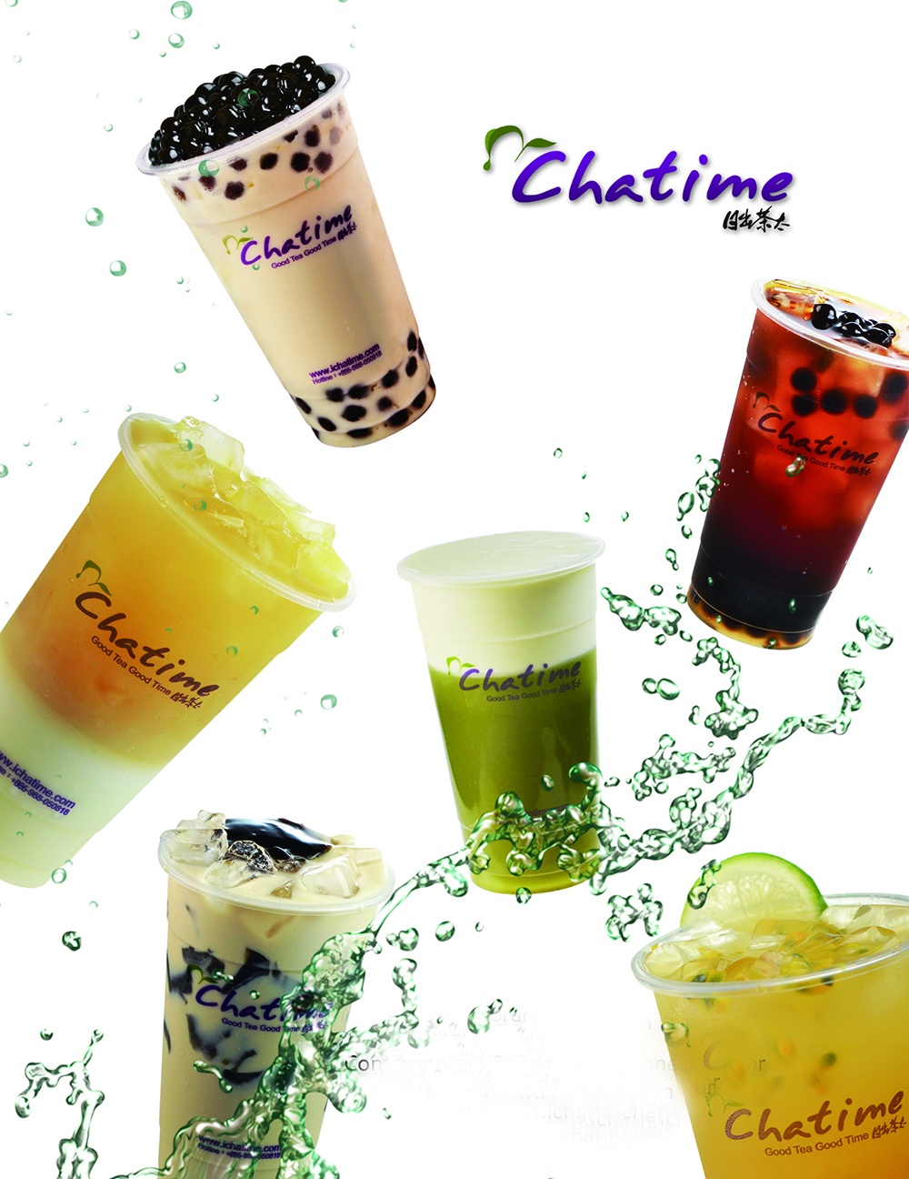 Khuyen mai mung khai truong Chatime thu 4 hinh anh